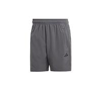 adidas Hombre Train Essentials Woven Training Shorts, Grey Five / Black, S 7 inch