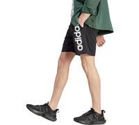 Adidas - Pantalón corto Essentials Linear Mujer, Hombre, Black-White, S