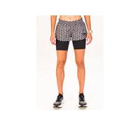 adidas pantalón corto Marimekko Run Icons 2 en 1 vêtement running femme déstockage XS Marron