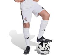 Adidas - Pantalón corto Real Madrid Primera Equipación 2025-2026 Niño, Unisex, White, 152 cm