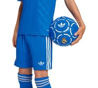 Adidas - Pantalón corto Real Madrid Tercera Equipación 2025-2026 Niño, Unisex, Bluebird, 164 cm
