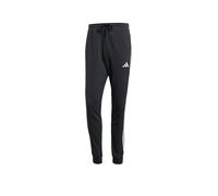 Adidas Uomo Essential Three Stripes French Terry Pant, Black/White, L