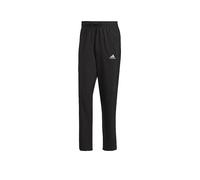 adidas Hombre AEROREADY Essentials Stanford Open Hem Embroidered Small Logo Pants, Black, L Short