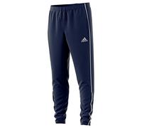 Adidas PANTALÓN Entrenamiento Core 19 Fútbol, Adolescentes y Ninos, Azul (Dark Blue/White), 128