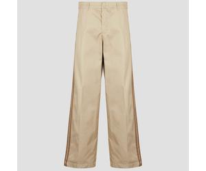 adidas Pantalones anchos 3 STRIPES PLEATED Trousers in Marrón US 30
