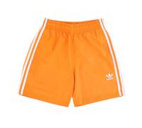 Adidas - Pantalones Cortos de Natación Naranja con 3 Rayas - Sport - Hombre - Naranja - S -