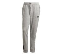 adidas Pantalones de 3 rayas con puño cónico de rizo francés Essentials para hombre