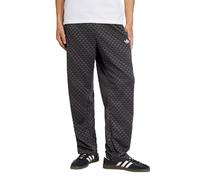 adidas Pantalones de chándal Firebird Loose Monogram para hombre, Gris melé, XXL