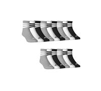 Adidas Performance 3S Ess C Mid Cut Calcetines Unisex De Tobillo 15 Pares