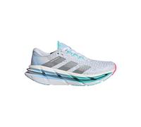 adidas Performance Adistar BYD - Zapatillas de correr para mujer, color blanco y plateado, 39 1/3