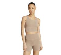 Adidas Performance All Me Medium Support Bra Tank Chalky Brown Talla: S | Sujetadores Deportivos Outlet | Mujer | Marrón