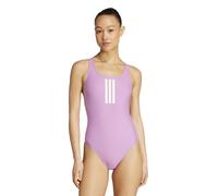 Adidas Performance Bañador de 1 pieza con 3 bandas en V. Color rosa