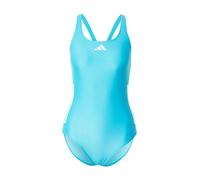 ADIDAS PERFORMANCE Bañador de natación '3-Stripes C-Back' azul neon / blanco L azul neon / blanco