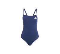 adidas Donna Thin Straps V-Back Swimsuit, Team Navy Blue 2, 38
