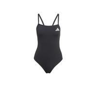 adidas Donna Thin Straps V-Back Swimsuit, Black, 42
