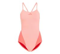 adidas Mujer Ripstream Team Thin Straps C-Back Swimsuit Swimwear, Frozen Turbo/Solar Turbo, 44