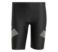 adidas Hombre Big Bars Swim Jammers Swimwear, Black, 32