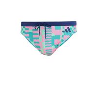 ADIDAS PERFORMANCE Bañador deportivo 'Tom Daley' navy / azul cian / verde claro / rosa claro Sxregular navy / azul cian / verde claro / rosa claro