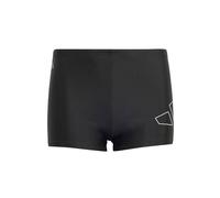 adidas Performance Big Bars Swim Boxers Kids Bóxer de natación, Niños, Negro (Black), 5-6 Years