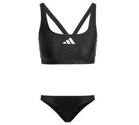 ADIDAS PERFORMANCE Bikini deportivo '3-Stripes V-Back' negro / blanco XXS negro / blanco