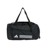 adidas Unisex Adulto Essentials 3-Stripes Duffel Bag, Black/White, XS
