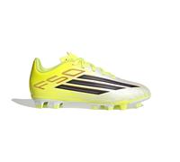 Adidas Performance Bota de tacos F50 CLUB FG/MG. Color Amarillo/Negro