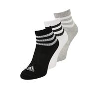 ADIDAS PERFORMANCE Calcetines deportivos '3-Stripes Cushioned Sportswear Low-Cut 3 Pairs' gris moteado / negro / blanco 49-51 gris moteado / negro / blanco