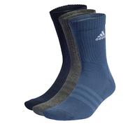 adidas Unisex adulto Cushioned Crew Socks 3 Pairs, Legend Ink/Preloved Ink/Dark Grey Heather, 4.5-6