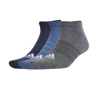 adidas Unisex adulto Cushioned Low-Cut Socks 3 Pairs, legend ink/preloved ink/dark grey heather, 10.5-12.5