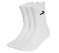 adidas Unisex adulto CUSHIONED SPORTSWEAR CREW SOCKS 3 PAIR PACK, white/white/black, 42-45