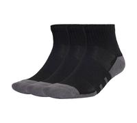 adidas Unisex adulto Essentials Climacool Quarter 3Pp Socks, Black/Grey Six, 34-36