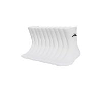 adidas Unisex - Adulto ESSENTIALS CUSHIONED CREW SOCK 10PP, white/black, 8.5-10