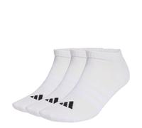 adidas Unisex adulto CUSHIONED ESSENTIALS LOW CUT SOCKS 3 PAIR PACK, white/white/black, 48-51