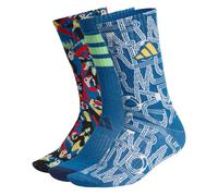 ADIDAS PERFORMANCE Calcetines deportivos 'Farm' azul real / amarillo / negro / blanco 40-42 azul real / amarillo / negro / blanco