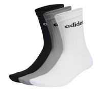 Calcetines adidas Linear Crew 3P Brgrin/Blanco/Negro 37 - 39