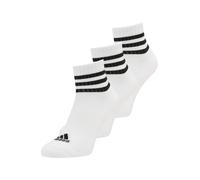 adidas 3 Stripes - Blanco - Calcetines Unisex talla XS