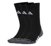 adidas Unisex adulto PERFORMANCE GRIP CLIMACOOL CUSHIONED CREW 3P, Black/Dark Grey Heather/White, 48-51