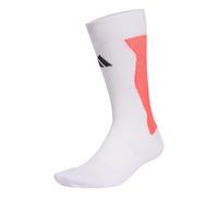 adidas Unisex adulto Predator Football Crew Performance Socks Cushioned, white/lucid red/black, 45-48