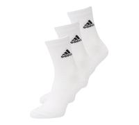 adidas Unisex Calcetines clásicos Cushioned, White/Black, 25-27