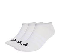 adidas Unisex - Adulto THIN&LIGHT SPORTSWEAR NO SHOW SOCKS 3 PAIR PACK, white/white/black, 10.5-12.5
