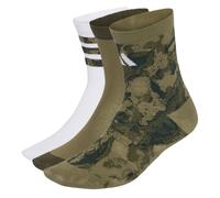 ADIDAS PERFORMANCE Calcetines deportivos 'YOUTH BOYS CAMO GRAPHIC 3PP' oliva / verde oscuro / blanco 25-27 EUR