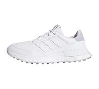 adidas Mujer S2G 26 Leather Spikeless Golf Shoes, FTWR White/FTWR White/Halo Silver, 40 2/3 EU