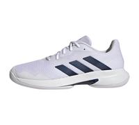 Adidas Hombre CourtJam Control Tennis Shoes, Cloud White/Team Navy/Cloud White, 44 EU
