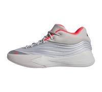 ADIDAS PERFORMANCE Calzado deportivo 'Dame X' gris claro / rojo / plata 40 gris claro / rojo / plata