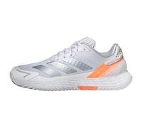 adidas Mujer Defiant Speed 2 Tennis Shoes, FTWR White/halo Blue/Beam Orange, 36 EU
