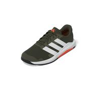 adidas Dropset Base Training Shoes, Zapatos de Gimnasio y Entrenamiento Hombre, Night Cargo/Cloud White/Impact Orange, 46 EU