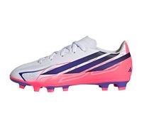 Botas de fútbol adidas F50 Hyperfast Club Fg/Mg J Blanco Infantil 36 2/3
