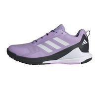 adidas Novaflight 2 Indoor Shoes, Calzado Deportivo Mujer, Powder Plum/Zero Metalic/Core Black, 42 2/3 EU