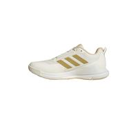 adidas Novaflight 2 Indoor Shoes, Calzado Deportivo Mujer, Off White/Gold Met./Crystal Sand, 42 EU