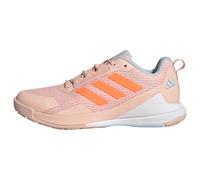 Adidas Mujer Novaflight 2 Indoor Shoes, Blush Pink/Lucid Orange/FTWR White, 38 2/3 EU